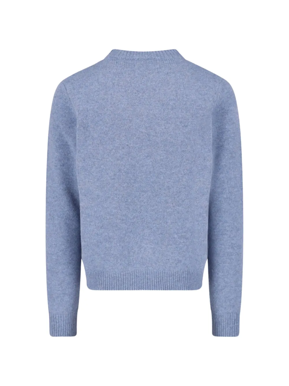 A.P.C. Edmond trui met geborduurd logo Blauw