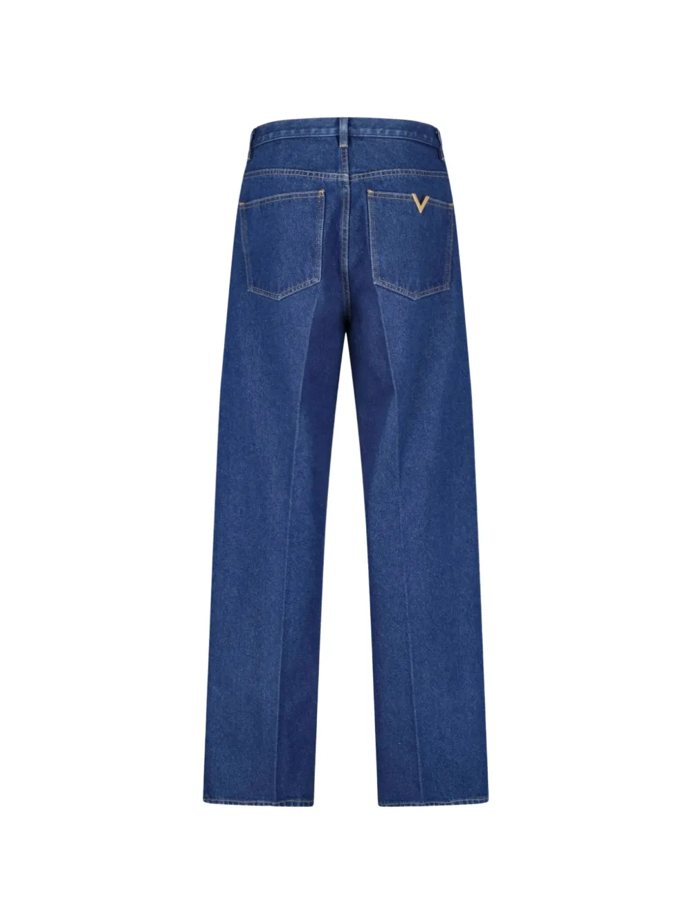 Valentino Garavani VGold straight jeans Blauw