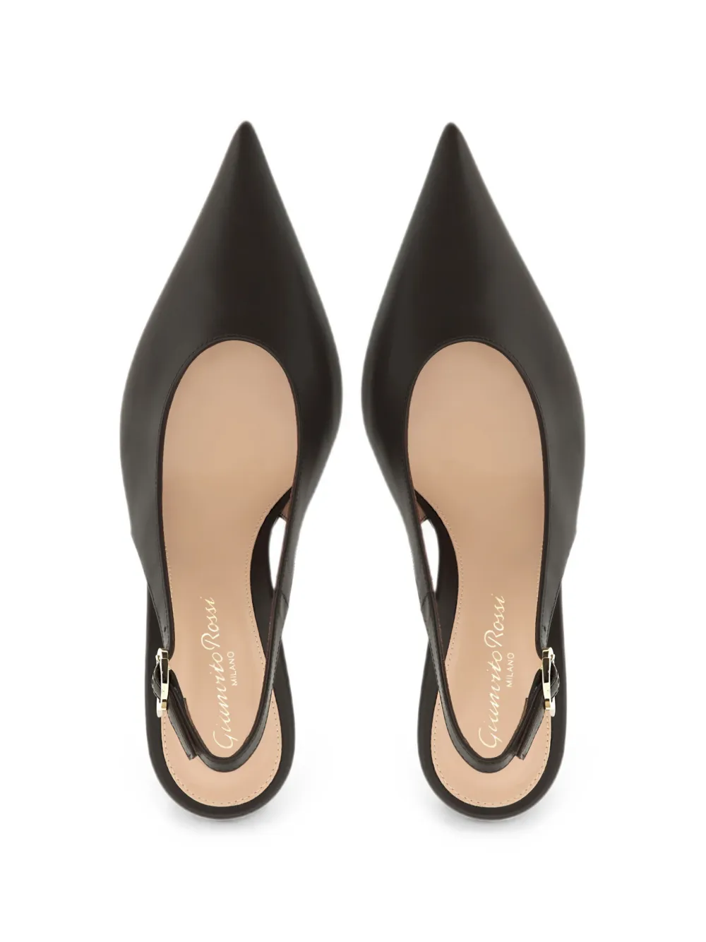 Gianvito Rossi Sofia sling 70 pumps Bruin