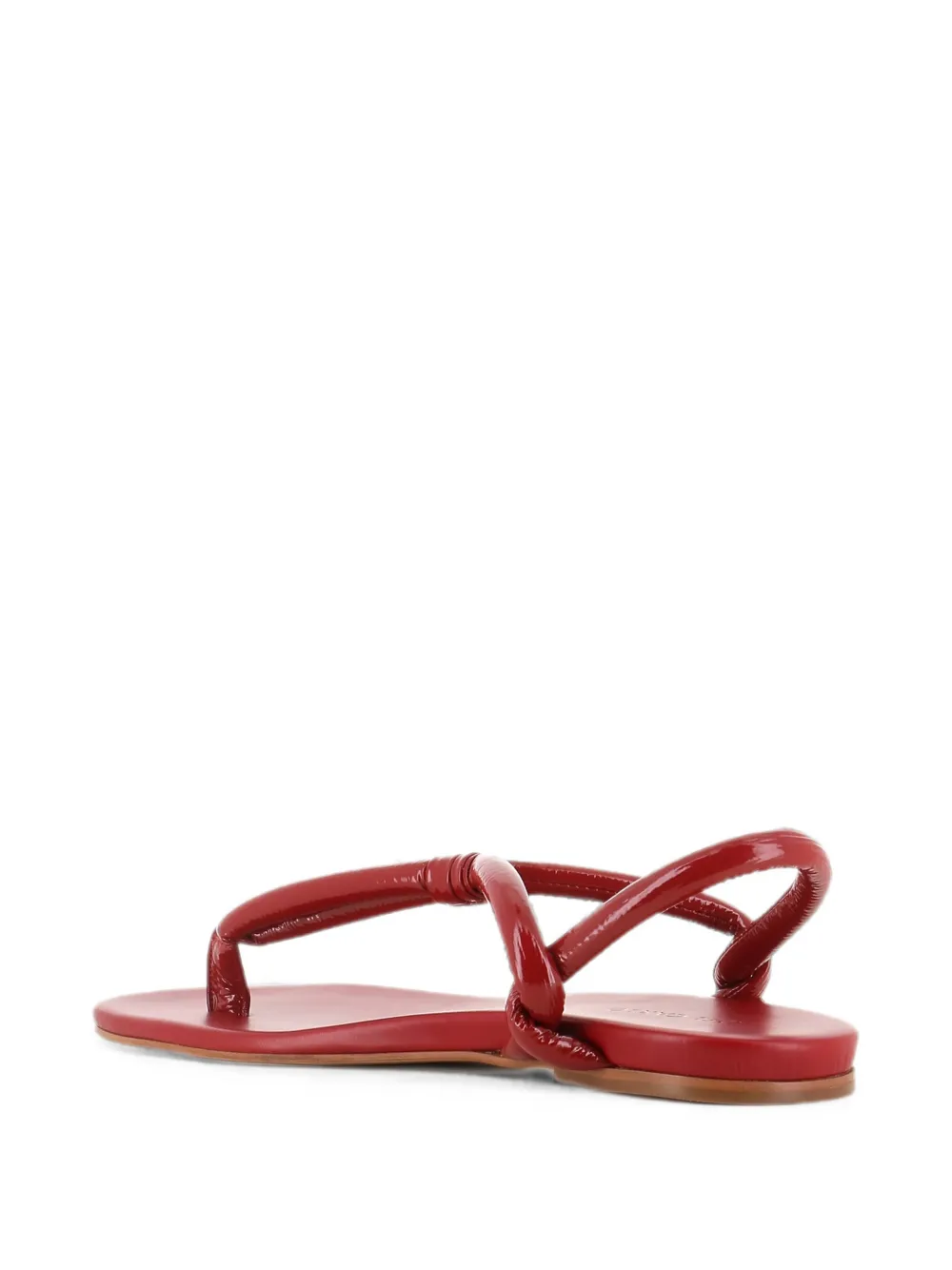 Del Carlo Dytt tubular strap sandals Rood