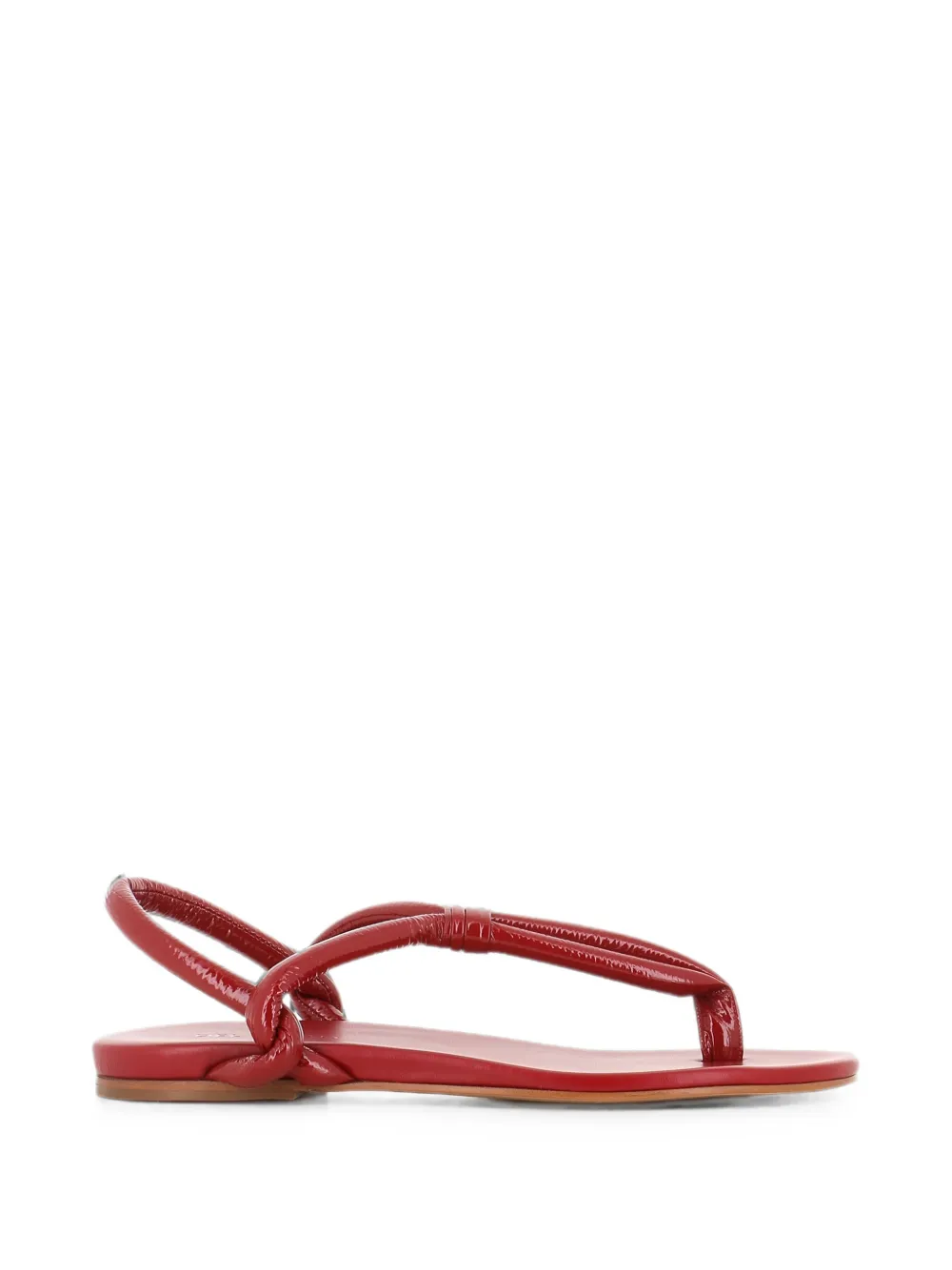 Del Carlo Dytt tubular strap sandals Rood