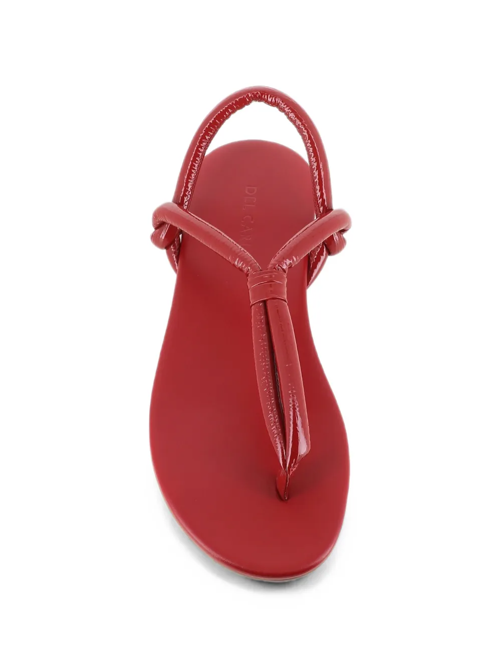 Del Carlo Dytt tubular strap sandals Rood