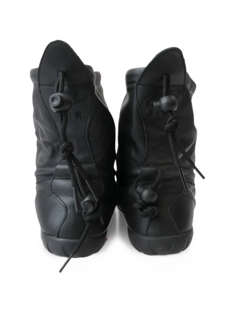 Comme Des Garçons Air Chukka Moc ankle boots Zwart