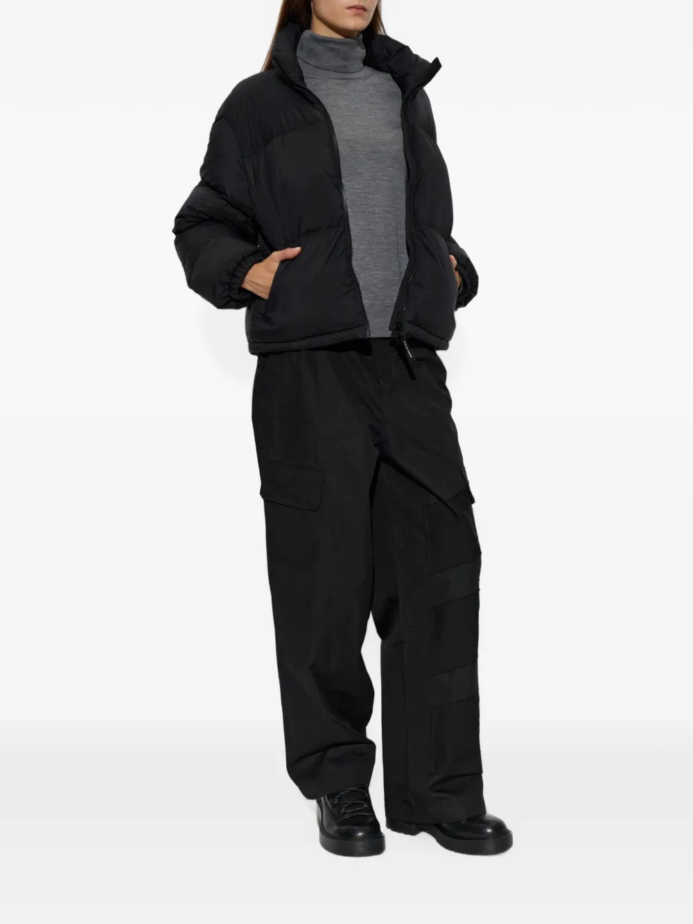 Canada Goose Fallon gewatteerd donsjack Zwart