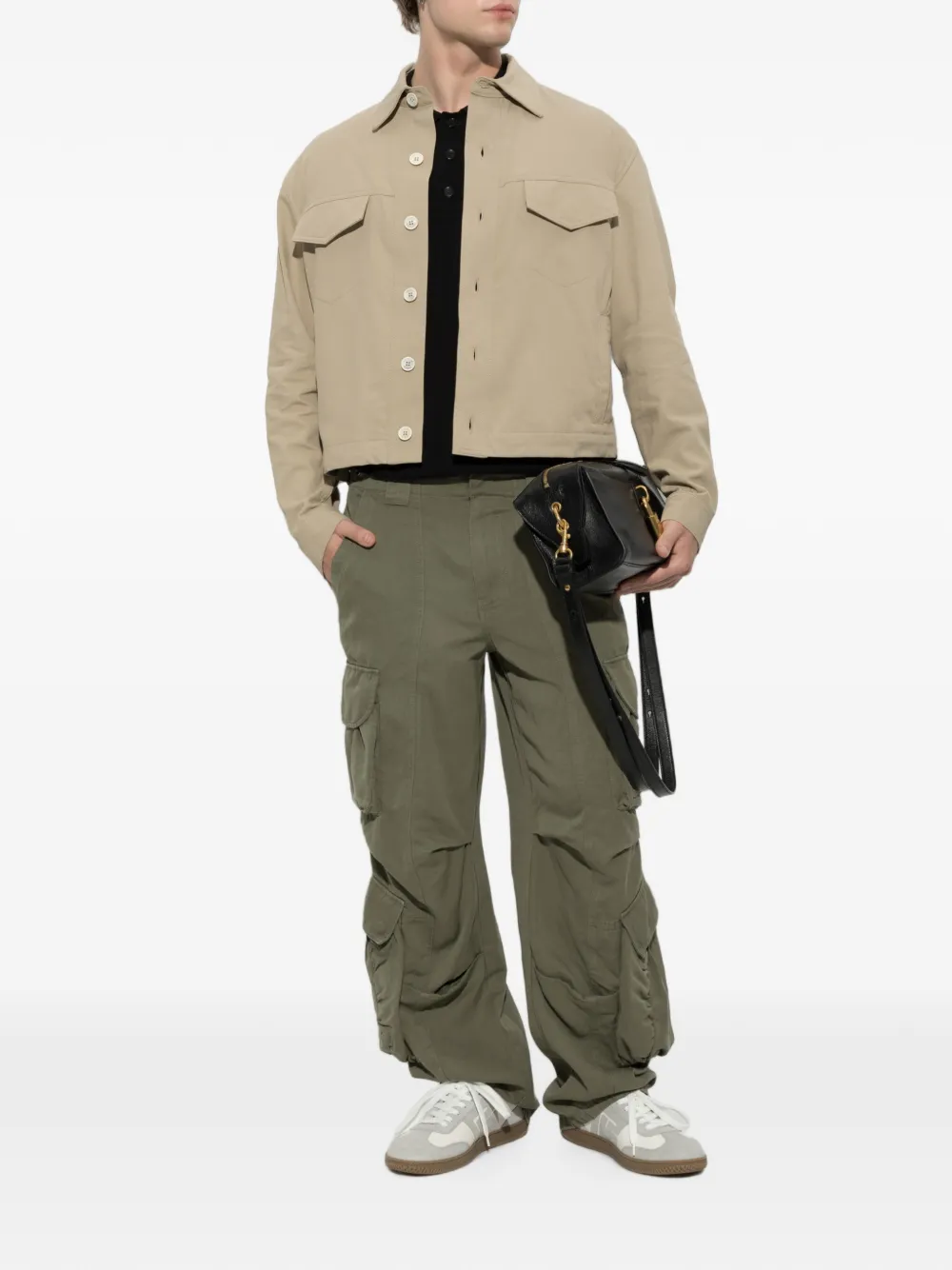 Balmain Trainingsbroek met geborduurd logo Groen