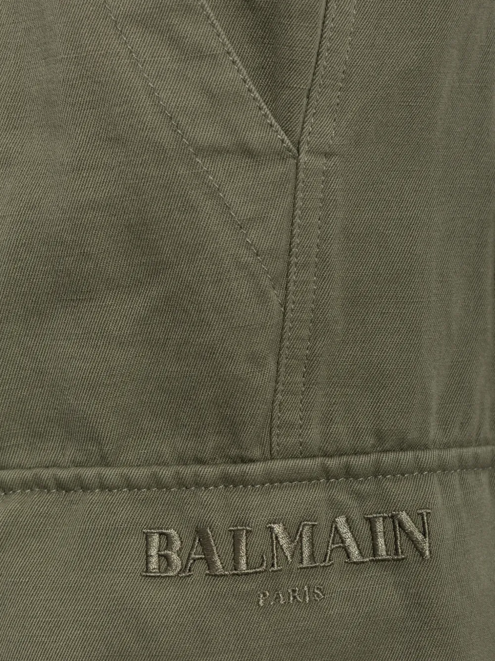 Balmain Trainingsbroek met geborduurd logo Groen