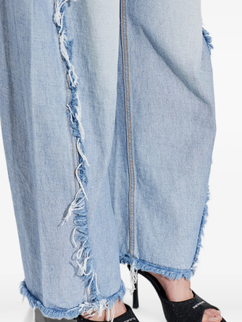 Alexander Wang Cher sandalen verfraaid met kristallen Zwart