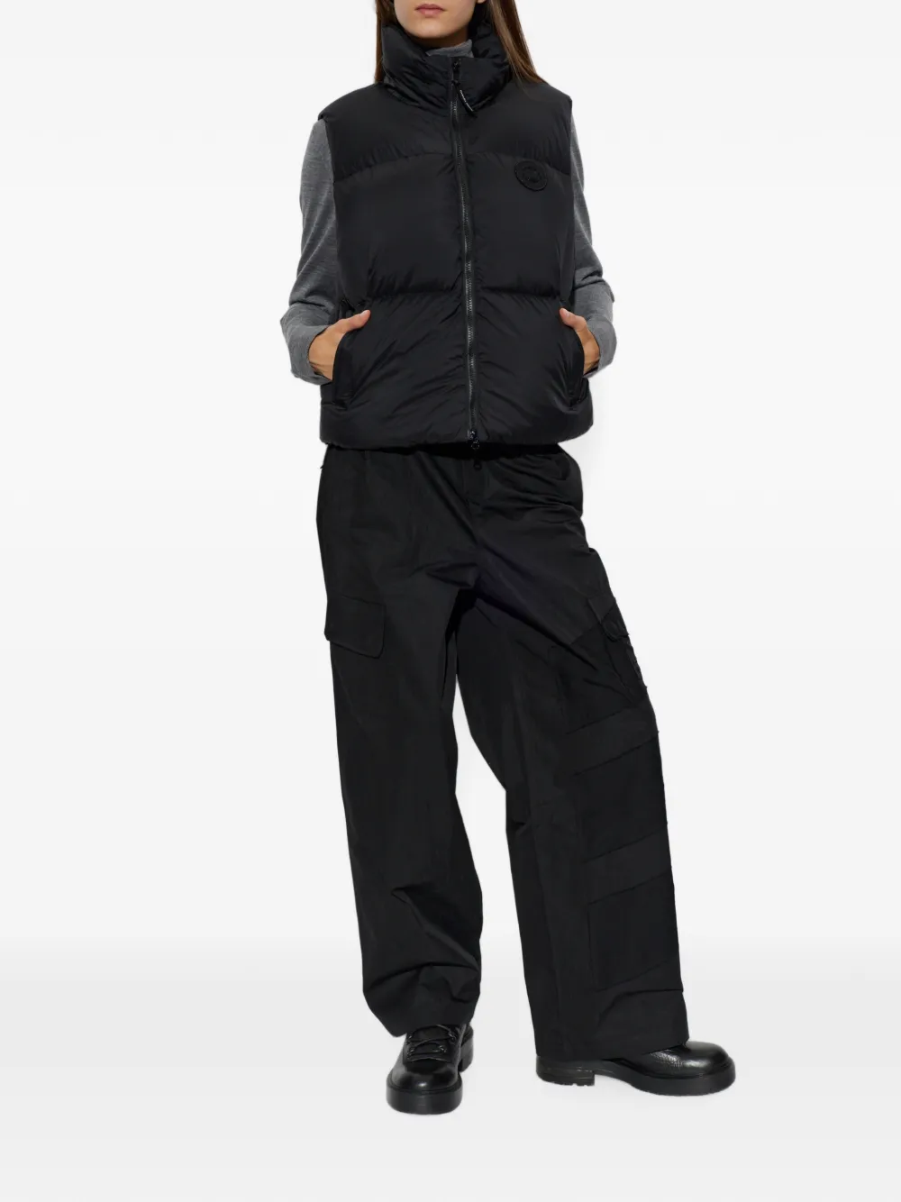 Canada Goose Fallon gewatteerde bodywarmer Zwart
