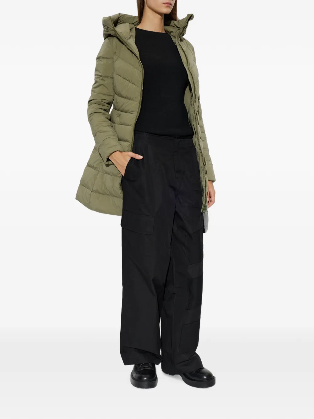 Canada Goose Clair jas met capuchon Groen