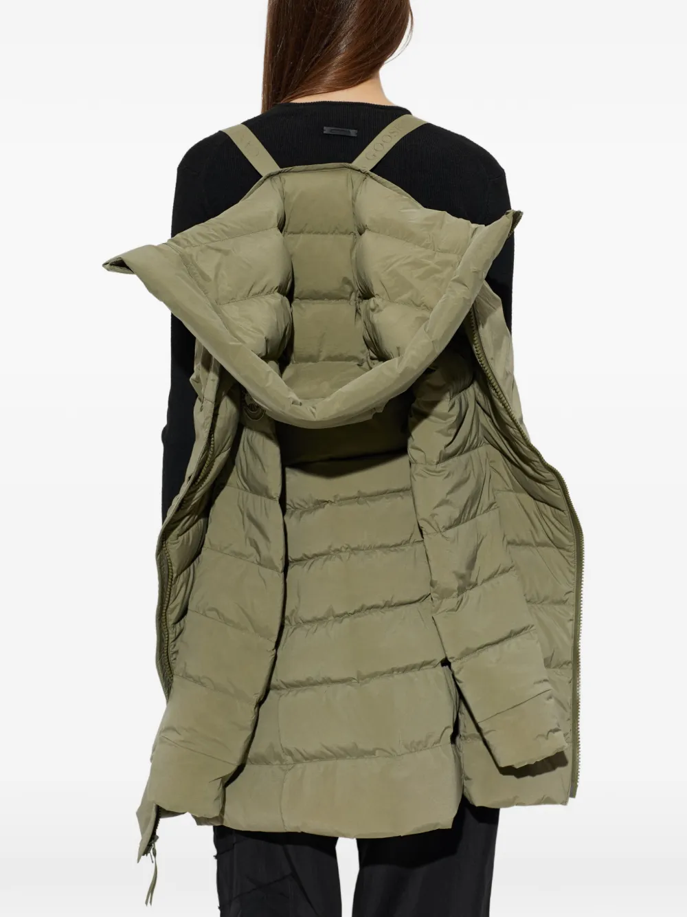 Canada Goose Clair jas met capuchon Groen