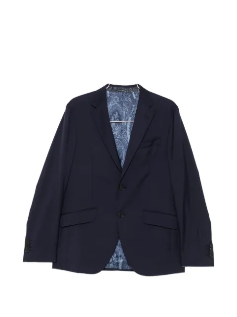 ETRO single-breasted wool suit