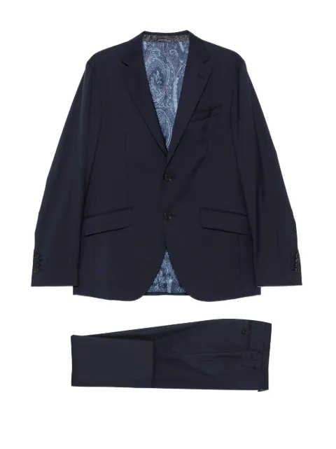 ETRO single-breasted wool suit