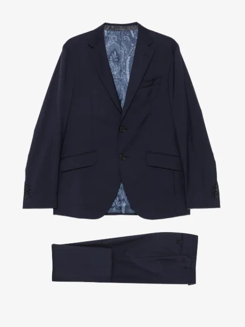 ETRO single-breasted wool suit
