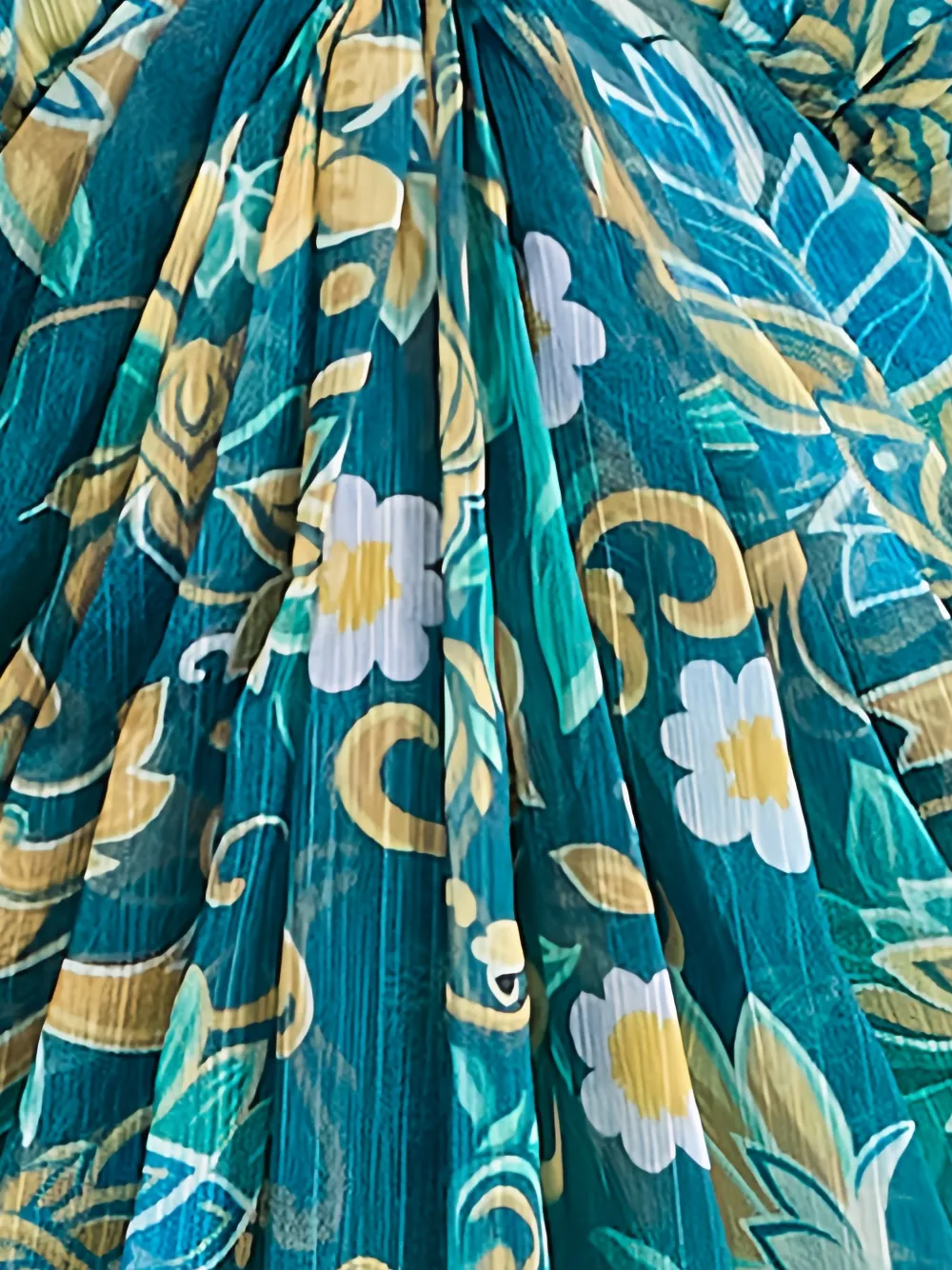 Tadashi Shoji Maxi-jurk met bloemenprint Groen