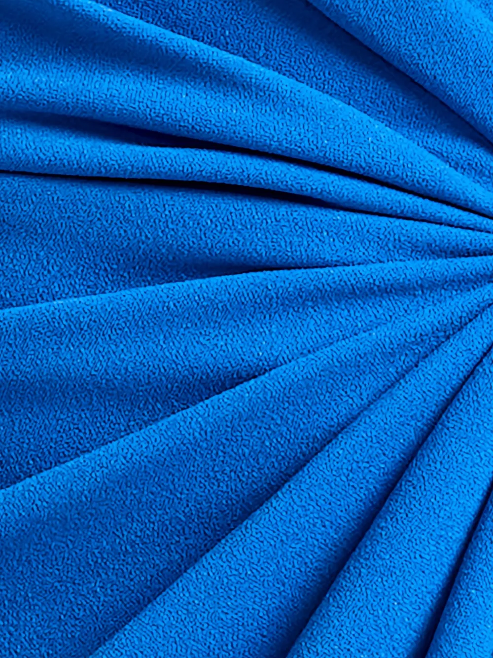 Tadashi Shoji Mireya avondjurk met gedrapeerd detail en ruches Blauw