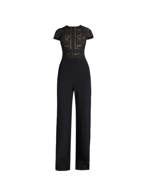 Tadashi Shoji Cyran lace-panelled jumpsuit