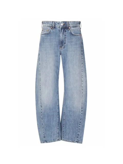 Department 5 faded wide-leg jeans