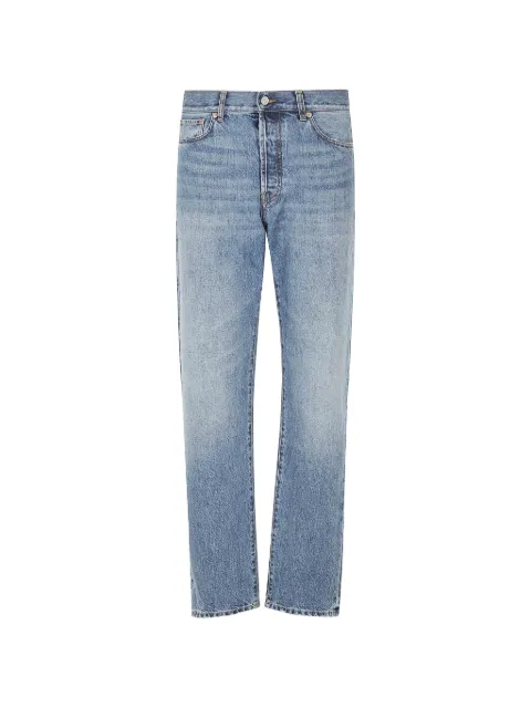 Department 5 washed straight-leg denim jeans