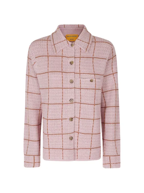 Guest In Residence Dylan check-pattern shirt