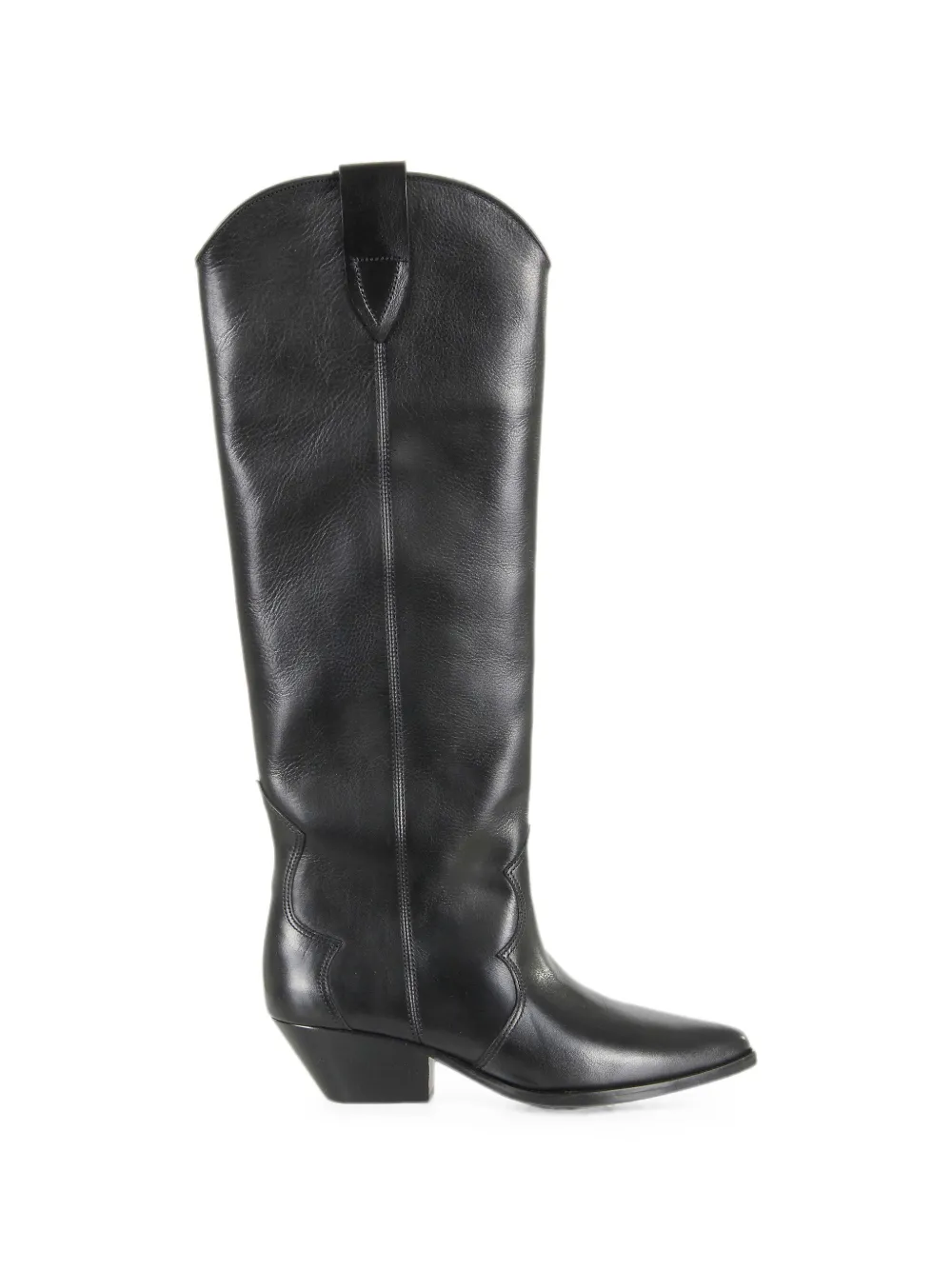 ISABEL MARANT Denvee pointed-toe cowboy boots Zwart