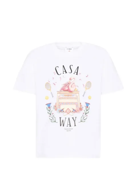 CASABLANCA KIDS Casa Way graphic-print T-shirt