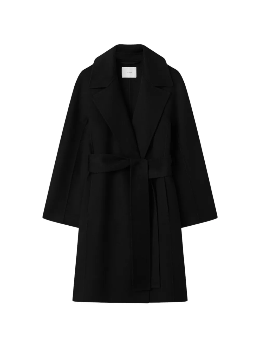 JOSEPH Costana belted coat - Nero