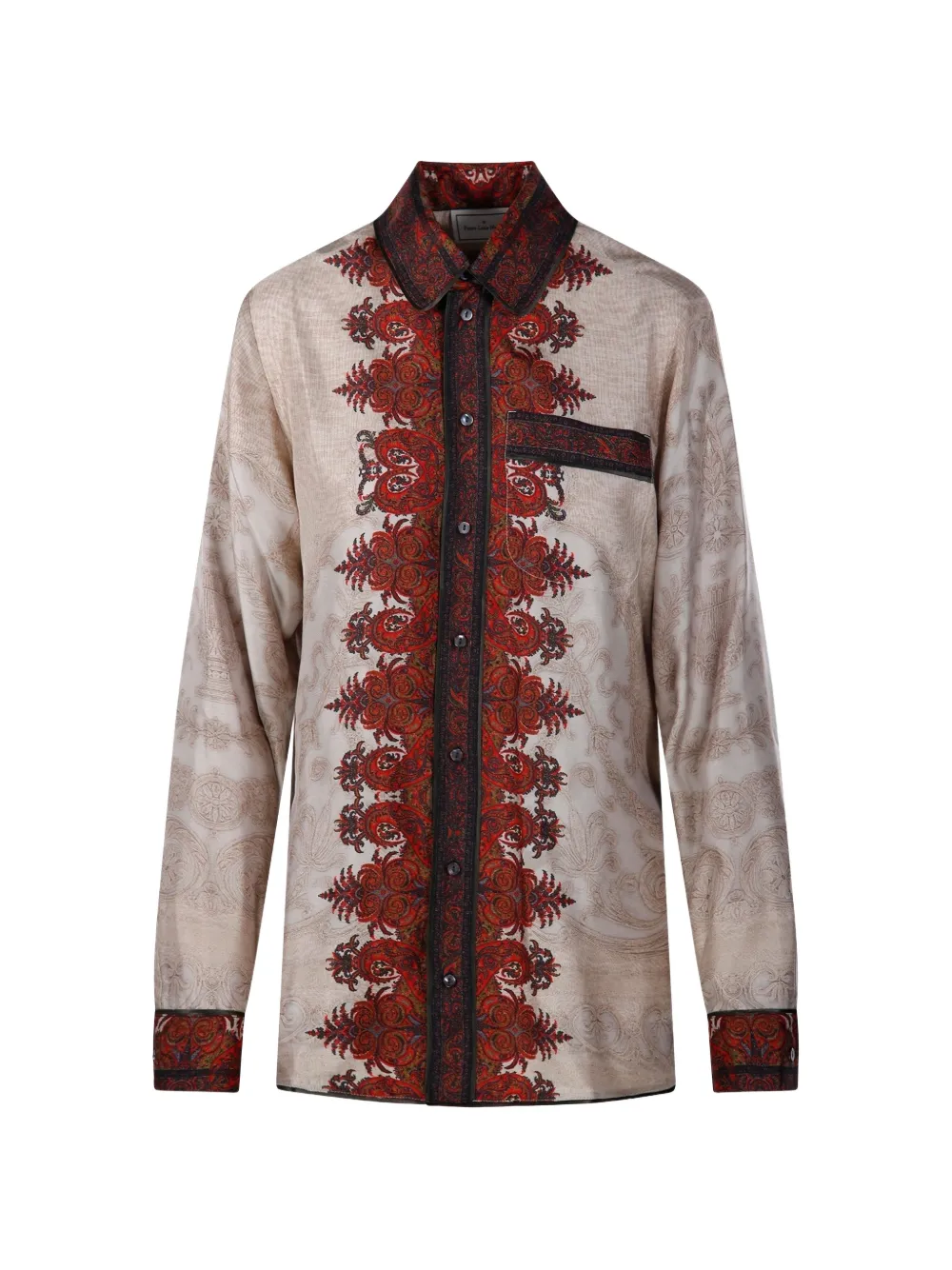 Pierre-Louis Mascia Button-down overhemd Beige