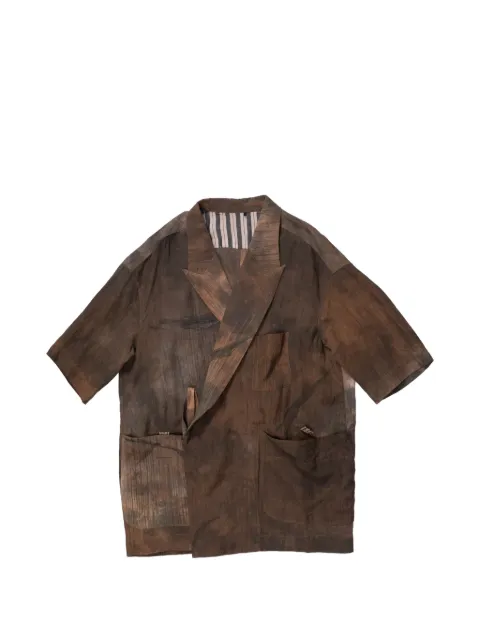 Ziggy Chen camisa estampada