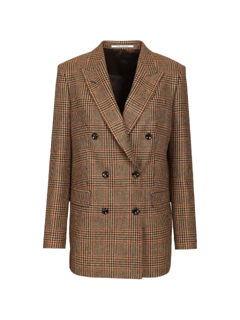 Tagliatore Jasmine Prince of Wales double-breasted jacket