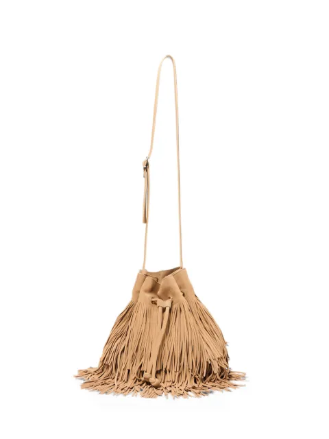 Simkhai Marena fringe-trimmed cross body bag
