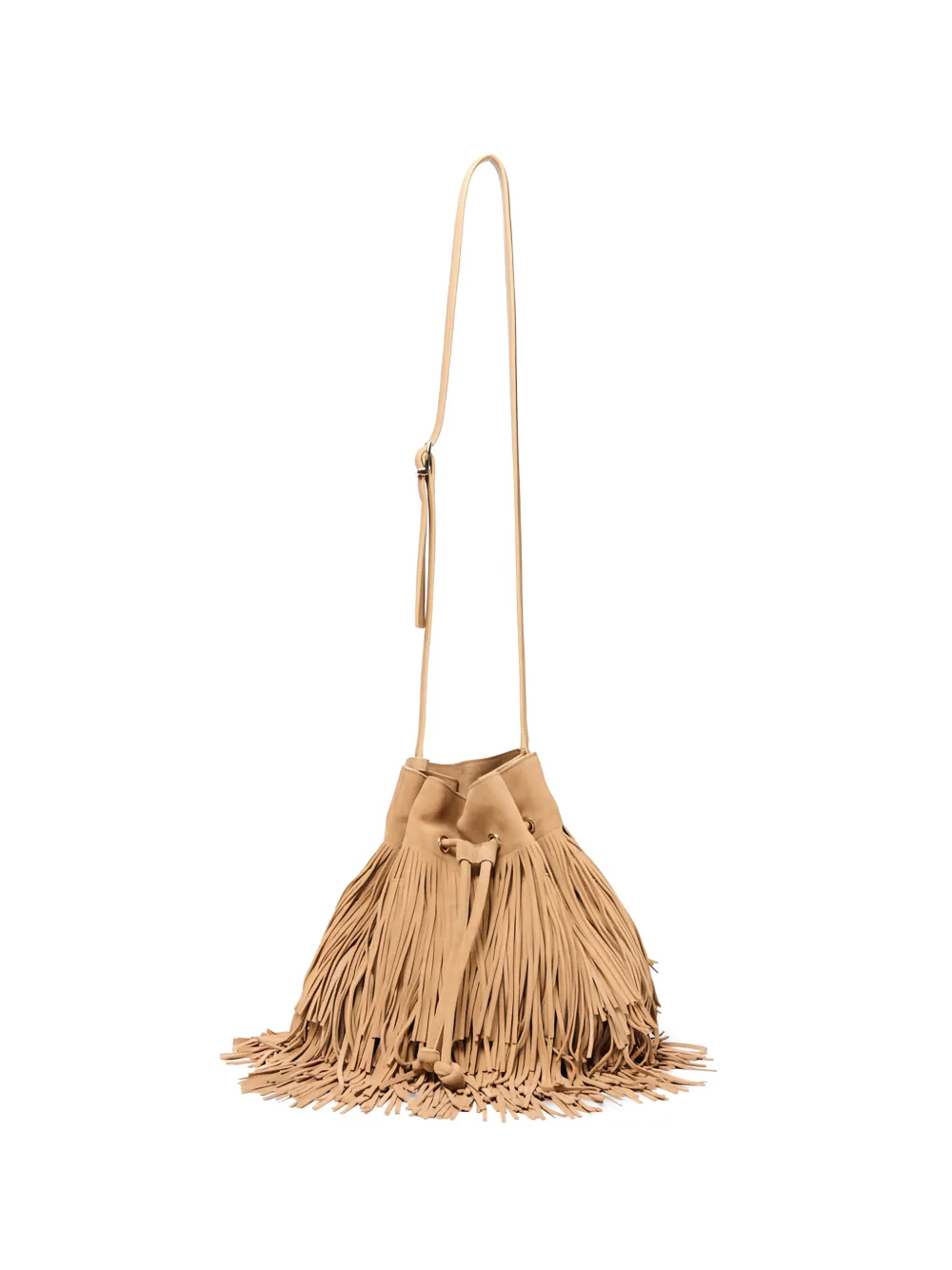Simkhai Marena fringe-trimmed cross body bag - Toni neutri