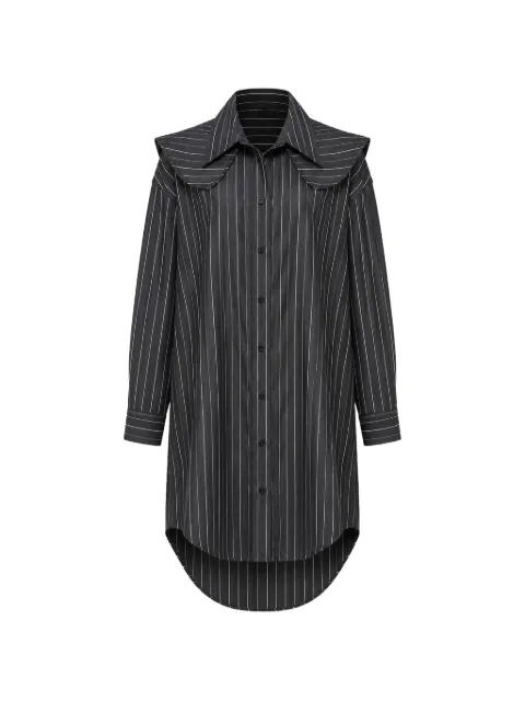 Y/Project striped pinstripe shirt maxi dress