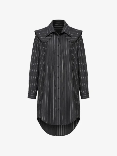 Y/Project striped pinstripe shirt maxi dress