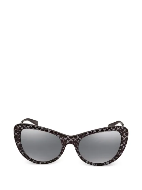 Coach lunettes de soleil à monture papillon