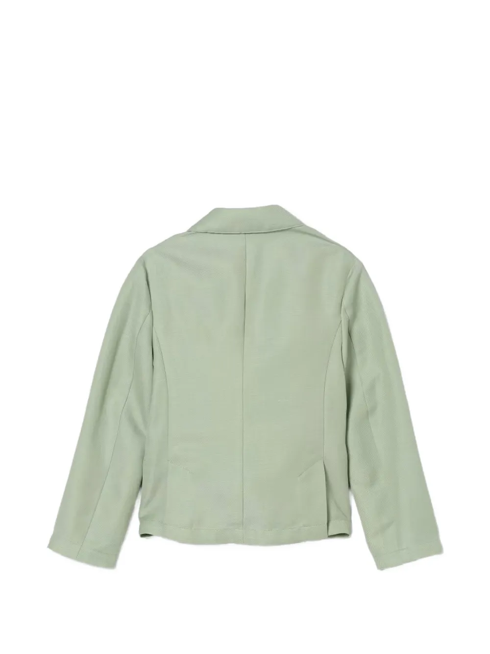 Emporio Armani Kids Blazer met gekerfde revers Groen