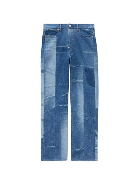 Kenzo patchwork-design jeans