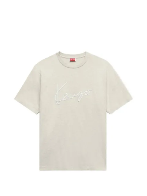 Kenzo logo-embroidered T-shirt