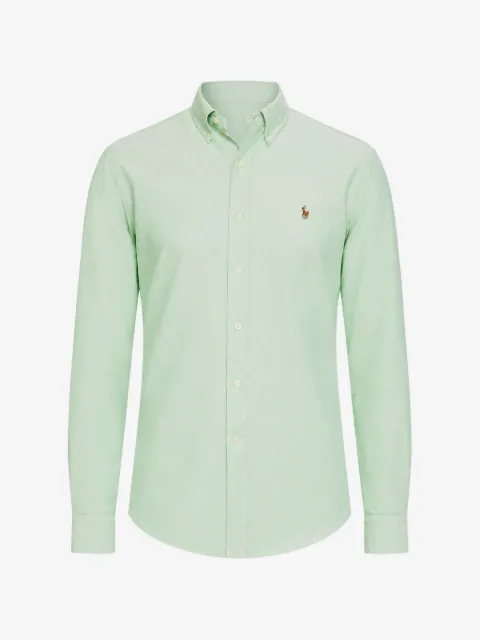 Polo Ralph Lauren camisa manga larga con logo bordado