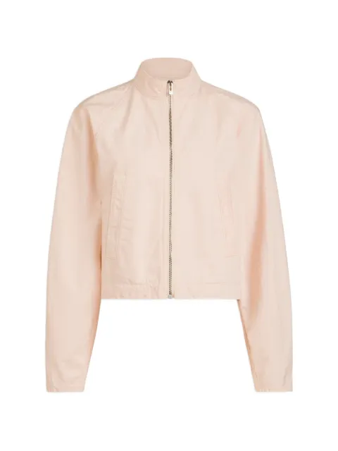 Alaïa round denim jacket