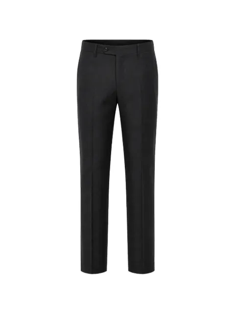 Corneliani scalloped-hem trousers