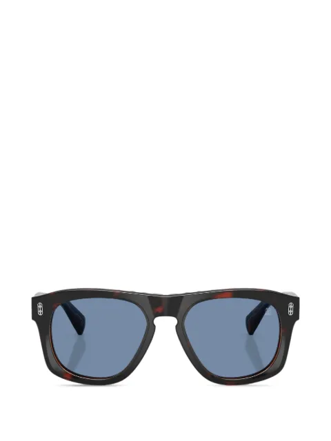 Brunello Cucinelli gafas de sol con efecto de carey