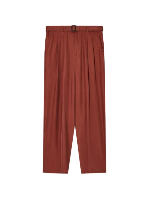 Emporio Armani belted trousers