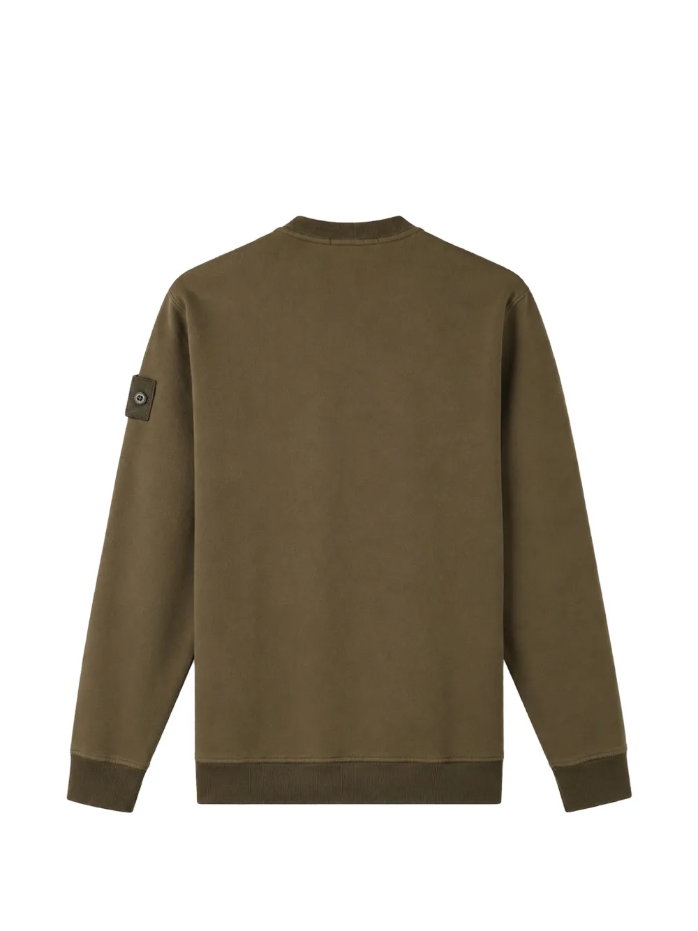 Stone Island Ghost trui met logopatch Groen