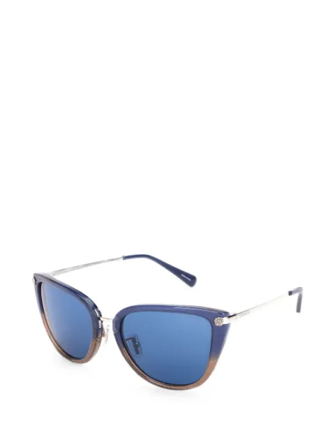 Coach glitter-gradient cat-eye sunglasses