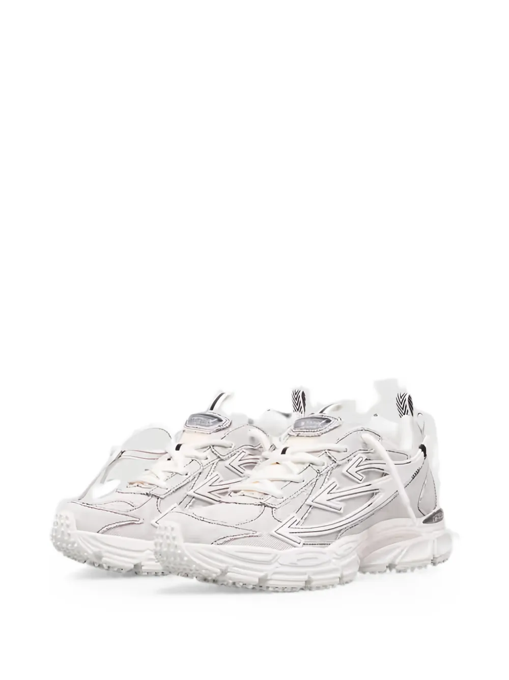 Off-White Be Right Back denim sneakers Grijs