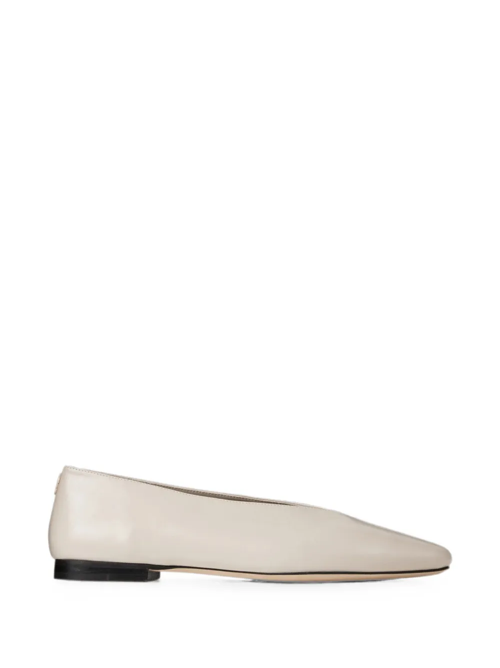 Jimmy Choo Margot leather ballet flats - Toni neutri