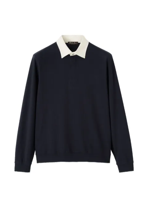 Loro Piana Lugger long-sleeved polo shirt