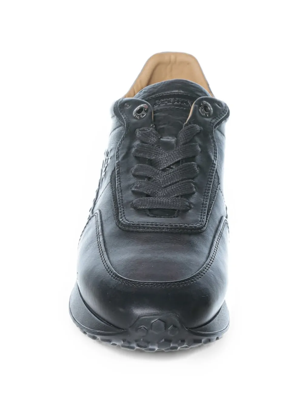 La Martina Sneakers met leren vlakken Zwart