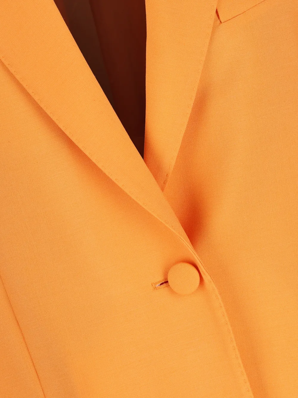 Valentino Garavani Blazer met enkele rij knopen Oranje