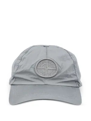 Stone Island logo-patch cap